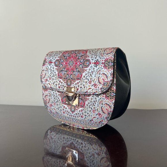 Azilux brand Leather Turkish handmade unique designed evening handbag - Picture 3 of 13